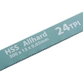 Полотна для ножовки по металлу 300 мм, 24 TPI, HSS, 2 шт Gross 77724