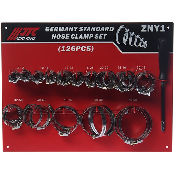 Хомут ленточный ZN12-ZN90 червячный (нержавеющая сталь) с гибким ...