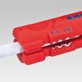 Инструмент для снятия оболочки с плоского и круглого кабеля 125 мм Knipex KN-1664125SB