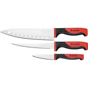 Набор ножей поварских "SILVER TEFLON", 3 шт Matrix Kitchen 79148