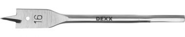 DEXX 16x152мм, сверло перовое по дереву, шестигранный хвостовик 2945-16