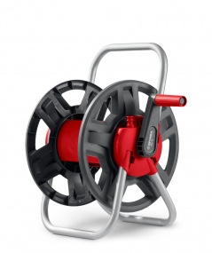 GRINDA HRM-45, для шлангов 45м x 1/2 и 15м х 3/4 , стальные опоры, пластиковый барабан, катушка для шлангов (8-428405) 8-428405_z02