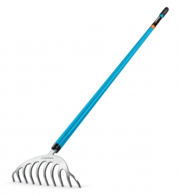 GRINDA SR-10 грабли цветочные, 250х70х1550 мм, 10 зубьев, алюминиевый черенок, PROLine (39483-10) 39483-10