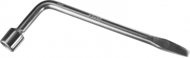 Ключ баллонный ЗУБР Мастер L-образный, с монтажной лопаткой, 19мм 2753-19_z02