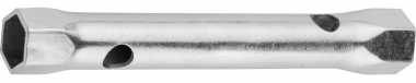 Ключ торцовый ЗУБР Мастер , трубчатый двухсторонний, прямой, 17х19мм 27162-17-19