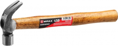 Кованый молоток-гвоздодёр MIRAX 450 г 20233-450