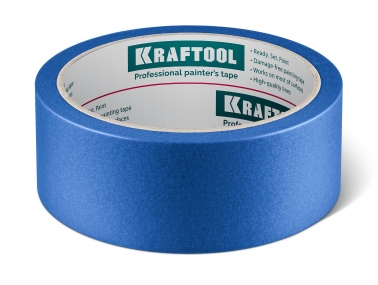 KRAFTOOL #100 Perfect 38 мм х 30 м, для гладких и шероховатых поверхностей, малярная лента (12101-38) 12101-38