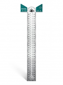 KRAFTOOL, 300 мм, высокоточная разметочная T-линейка (34403) 34403