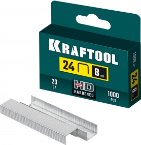 KRAFTOOL 8 мм, тип 24, 1000 шт, скобы для плайера (31724-08) 31724-08