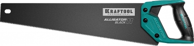 Ножовка для точного реза Alligator BLACK 11 , 450 мм, 11 TPI 3D зуб, KRAFTOOL 15205-45