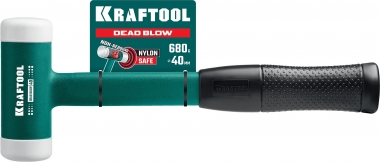 KRAFTOOL DEAD BLOW 680 г 40 мм безинерционный молоток с бойками из полиамида 2078-40