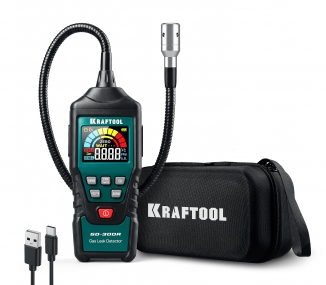 KRAFTOOL GD-300R аккумуляторный цифровой газоанализатор (45800) 45800