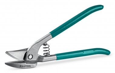 KRAFTOOL IDEAL левые 280 мм фигурные цельнокованые ножницы по металлу (23009-L) 23009-L