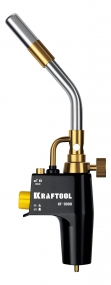KRAFTOOL KF-9000, с пьезоподжигом на баллон турбо нагрев + 30% 2000°C, Газовая горелка Blue Fire (55510) 55510