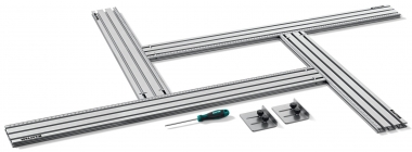 KRAFTOOL KRAFTFLEX MFS-700-1000 мм, 4шт, шаблон фрезерный в комплекте с 2 упорами (32810) 32810