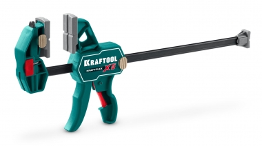 KRAFTOOL KRAFTFLEX X5 300, 300 х 66 мм, многофункциональная струбцина для направляющих шин (32555-300) 32555-300