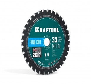 KRAFTOOL Metal Cut 160 х 20 мм, 33Т, диск пильный по металлу и стали (36954-160-20-33) 36954-160-20-33