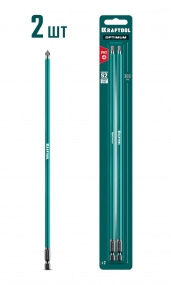 KRAFTOOL OPTIMUM PH 2, 300 мм, 2 шт, биты (26122-2-300-2) 26122-2-300-2