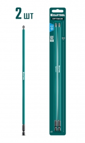 KRAFTOOL OPTIMUM PZ 2, 300 мм, 2 шт, биты (26124-2-300-2) 26124-2-300-2