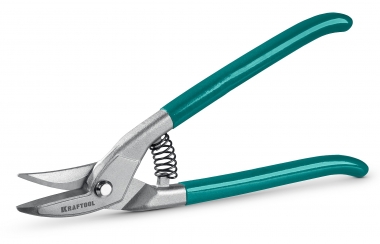 KRAFTOOL RADIUS левые 280 мм радиусные цельнокованые ножницы по металлу (23010-L) 23010-L