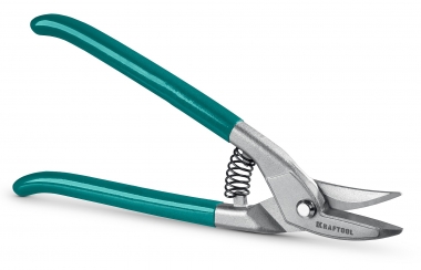 KRAFTOOL RADIUS правые 280 мм радиусные цельнокованые ножницы по металлу (23010-R) 23010-R