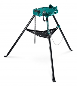 KRAFTOOL TRIBENCH, 1/8 -6 , цепные трубные тиски на треноге (32613-6) 32613-6