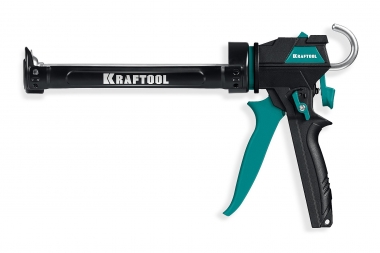 KRAFTOOL ULTRA 310 мл, регулировка силы давления, вариативная антикапельная система, усиленный cкелетный поворотный пистолет для герметика (06679) 06679