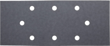 Лист шлифовальный универсальный URAGAN с покрытием стеарата цинка, 8 отверстий по линии, для ПШМ, P320, 93х230мм, 50шт 907-23102-320-50