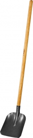 Лопата ФАВОРИТ совковая, деревянный черенок, ЗУБР Профессионал 4-39521_z02