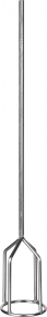 Миксер ЗУБР Профессионал для гипсовых смесей и наливных полов, шестигранный хвостовик, оцинкованный, на подвеске, 80х530мм 06035-08-53_z02