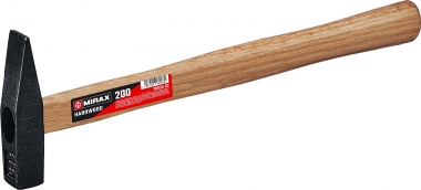 MIRAX 200 молоток слесарный с деревянной рукояткой 20034-02