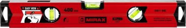 MIRAX 400 мм магнитный строительный уровень 34611-040