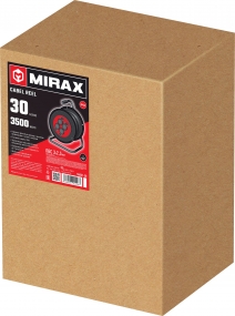 Силовой удлинитель на катушке MIRAX ПВС 3х2.5 30м 3500Вт IP44 55051-30