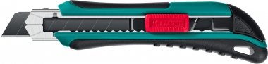 Нож с автозаменой и автостопом с доп. фиксатором AK-18, 3 сегмент. лезвия 18 мм, KRAFTOOL 09193_z02