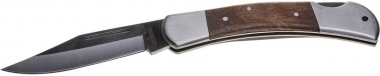 Нож STAYER складной с деревянными вставками, большой 47620-2_z01