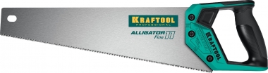 Ножовка для точного реза Alligator Fine 11 , 400 мм, 11 TPI 3D зуб, KRAFTOOL 15203-40