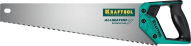 Ножовка универсальная Alligator Universal 7 , 450 мм, 7 TPI 3D зуб, KRAFTOOL 15004-45_z01