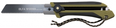 OLFA WORKS FS1 FIELD SAW компактная пила японского типа со сменным пильным полотном (OW-FS1-OD) OW-FS1-OD