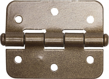 Петля накладная стальная ПН-60 , цвет бронзовый металлик, универсальная, 60мм 37635-60