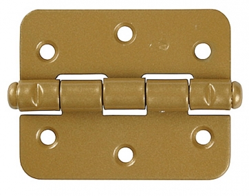 Петля накладная стальная ПН-60 , цвет золотой металлик, универсальная, 60мм 37633-60