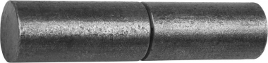 Петля СИБИН для металлических дверей, галтованная, цилиндрической формы, с впрессованным шариком, 20х110мм 37617-110-20