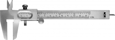 СИБИН штангенциркуль стальной, 125 мм, 3443