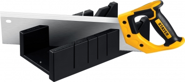 STAYER 100 х 52 мм, 350 мм, пластиковое стусло с пилой, Professional (15395-35) 15395-35_z01