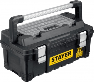 STAYER ProWide, 557x 283 x 245 мм, (22 ), Пластиковый ящик для инструментов, Professional (38003-22) 38003-22_z01
