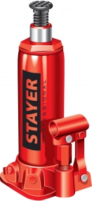 STAYER RED FORCE 8т 230-457мм домкрат бутылочный гидравлический 43160-8_z01