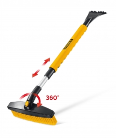 STAYER телескопическая щётка от снега со скребком автомобильная, 775-1000 мм (61046) 61046