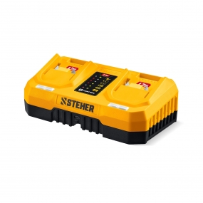 STEHER 20 В, 2 порта, 2 х 3 А, зарядное устройство для LMS АКБ (CH-20-26) CH-20-26