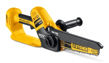 STEHER 20 В, 200 мм шина, без АКБ (LMS), мини-пила цепная аккумуляторная (MCS-2020) MCS-2020