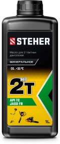 STEHER 2T-HP, 1 л, минеральное масло для 2-тактных двигателей (76003-1) 76003-1