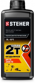 STEHER 2Т-Ultra, 1 л, полусинтетическое масло для 2-тактных двигателей (76002-1) 76002-1